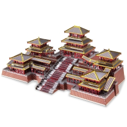 Metalowy Model 3D - Pałac Epang